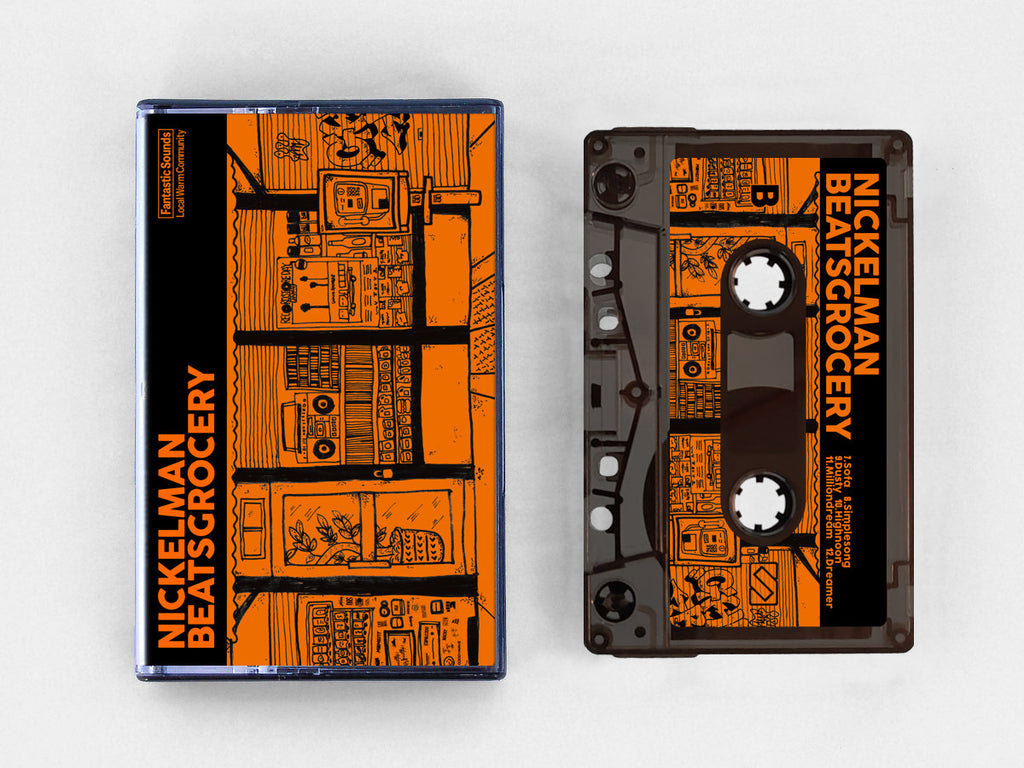 BeatsGrocery by Nickelman - BRAND NEW CASSETTE TAPE