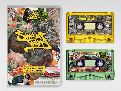 SWAMP THING - noise machine / salty gator - BRAND NEW CASSETTE TAPE