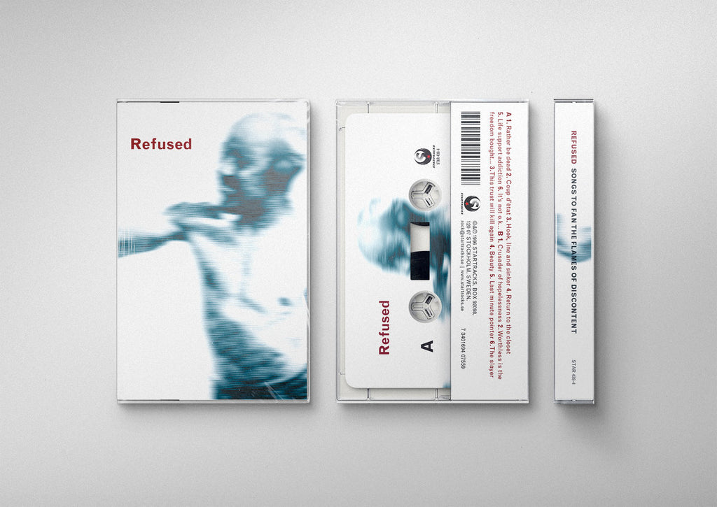 REFUSED - Songs to Fan the Flames of Discontent - BRAND NEW CASSETTE TAPE