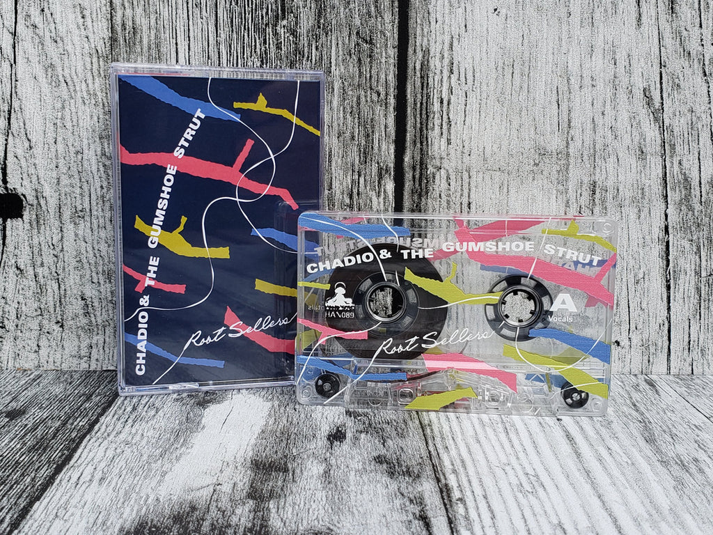 CHADIO & THE GUMSHOE STRUT - Root Sellers - BRAND NEW CASSETTE TAPE