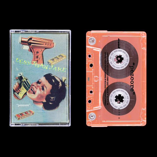 LESS THAN JAKE - Pezcore - BRAND NEW CASSETTE TAPE – TAPEHEAD CITY