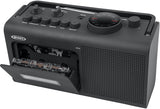 Jensen MCR-250 Personal Portable Cassette Player/Recorder AM/FM Radio (Black) - BRAND NEW