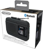 Jensen MCR-60 Personal Portable Cassette Player/Recorder Bluetooth AM/FM Radio (Black)