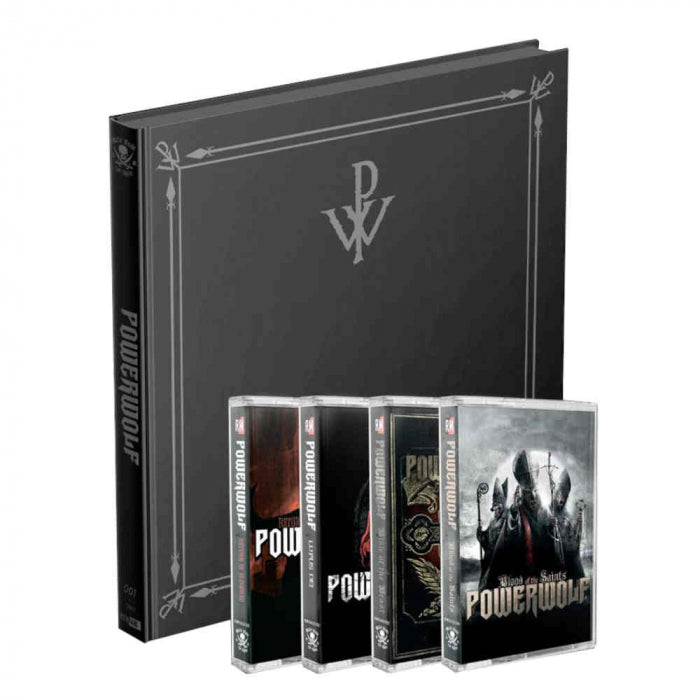 POWERWOLF - FIRST 4 ALBUMS - COLLECTORS CASSETTE BOX SET