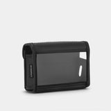 CP-81 PORTABLE CASSETTE PLAYER BLACK LEATHER CLIP CASE