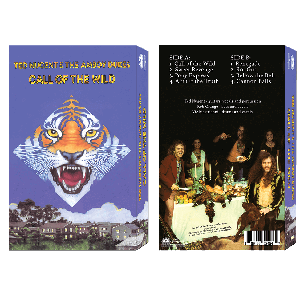 Ted Nugent & The Amboy Dukes – Call Of The Wild - BRAND NEW CASSETTE TAPE