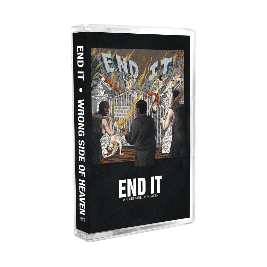 END IT - wrong side of heaven - BRAND NEW CASSETTE TAPE