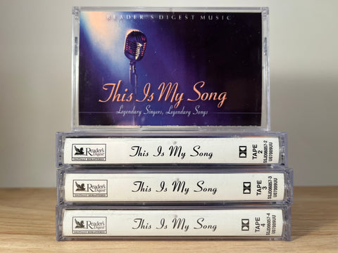 THIS IS MY SONG: Legendary singers, legendary songs - various artists - CASSETTE TAPE COLLECTION