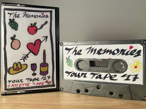 THE MEMORIES - tour tape #17 - CASSETTE TAPE