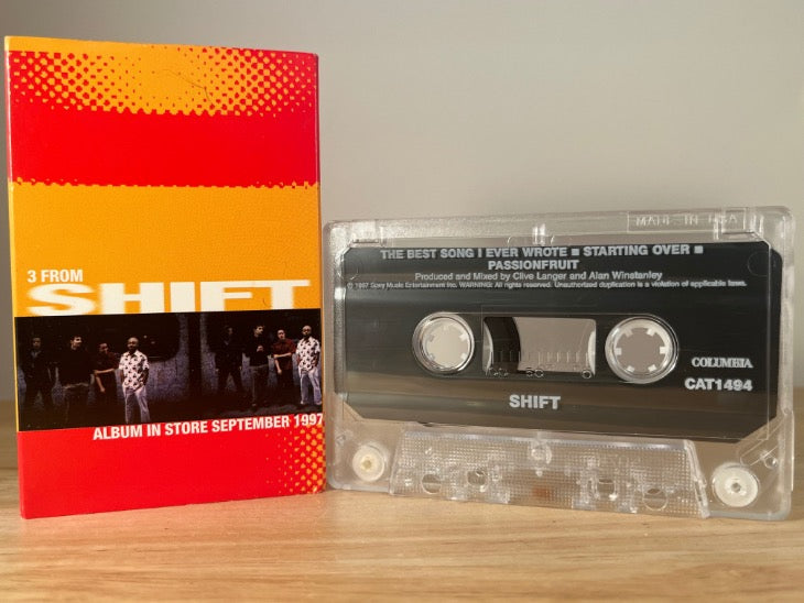 SHIFT - 3 song promo -CASSETTE TAPE