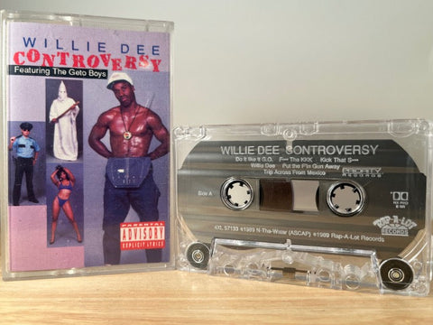WILLIE D - controversy - CASSETTE TAPE