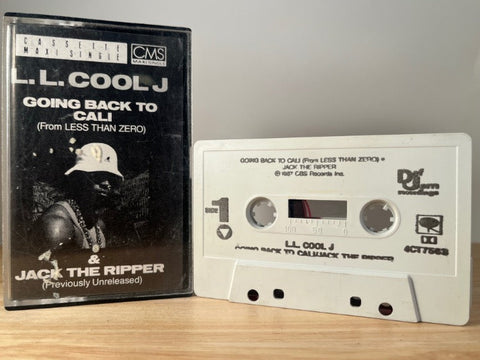 LL COOL J - going back to cali - CASSETTE TAPE [unofficial?]