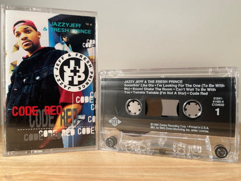 DJ JAZZY JEF & THE FRESH PRINCE - code red - CASSETTE TAPE