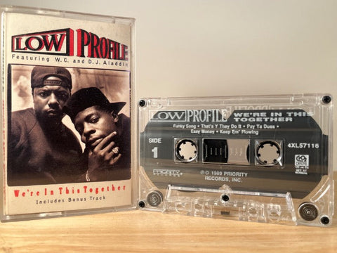 LOW PROFILE - we’re in this together - CASSETTE TAPE
