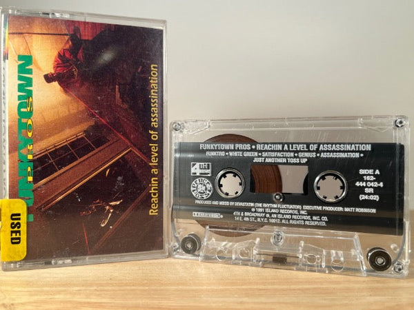Funky Town Pros / Reachin a level of… FUNKYTOWN PROS - reachin a level of assassination - CASSETTE TAPE