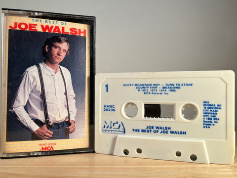 JOE WALSH - best of - CASSETTE TAPE
