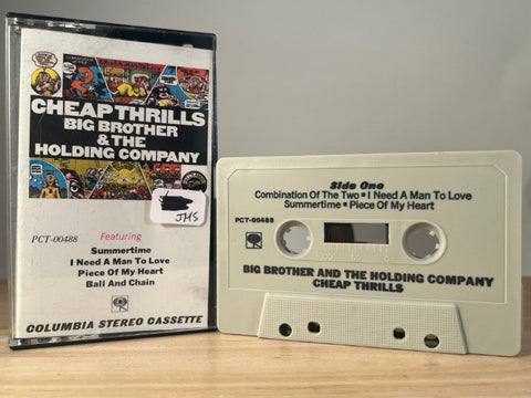 BIG BROTHER AND THE HOLDING COMPANY - cheap thrills - CASSETTE TAPE
