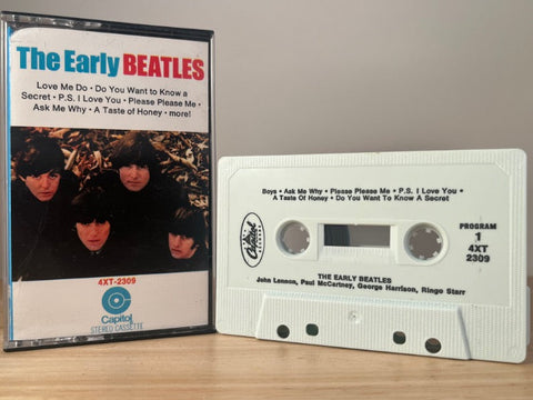 THE BEATLES - the early beatles - CASSETTE TAPE