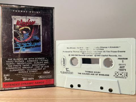 THOMAS DOLBY - the golden age of wireless - CASSETTE TAPE