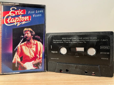 ERIC CLAPTON - five long years - CASSETTE TAPE