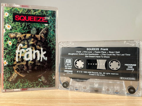SQUEEZE - frank - CASSETTE TAPE