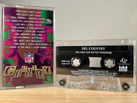 NFL COUNTRY - various artists - CASSETTE TAPE