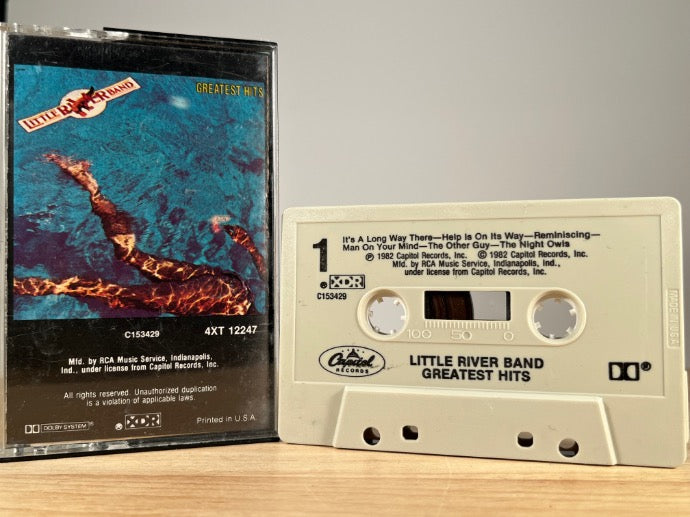 LITTLE RIVER BAND - greatest hits - CASSETTE TAPE