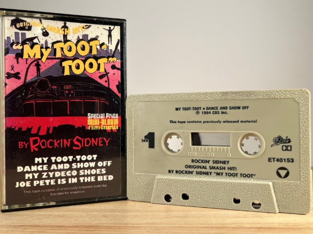 ROCKIN SIDNEY - my toot toot - CASSETTE TAPE