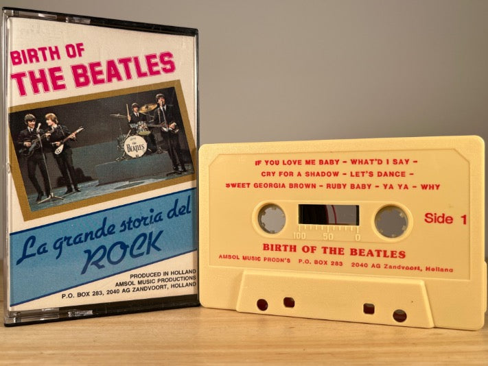 THE BEATLES - birth of the beatles - CASSETTE TAPE