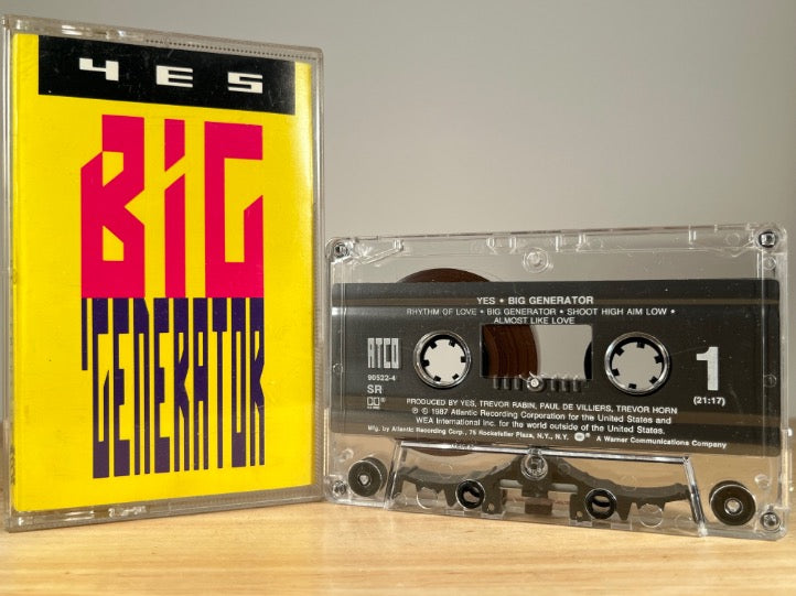 YES - big generator - CASSETTE TAPE