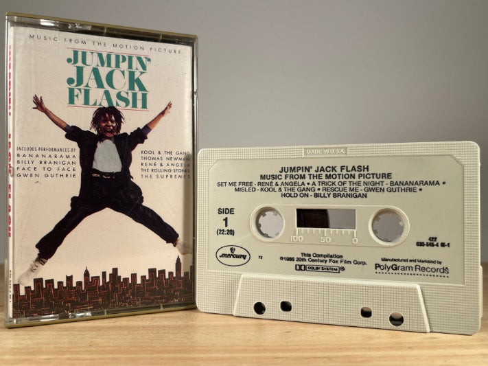 JUMPIN JACK FLASH - soundtrack - CASSETTE TAPE