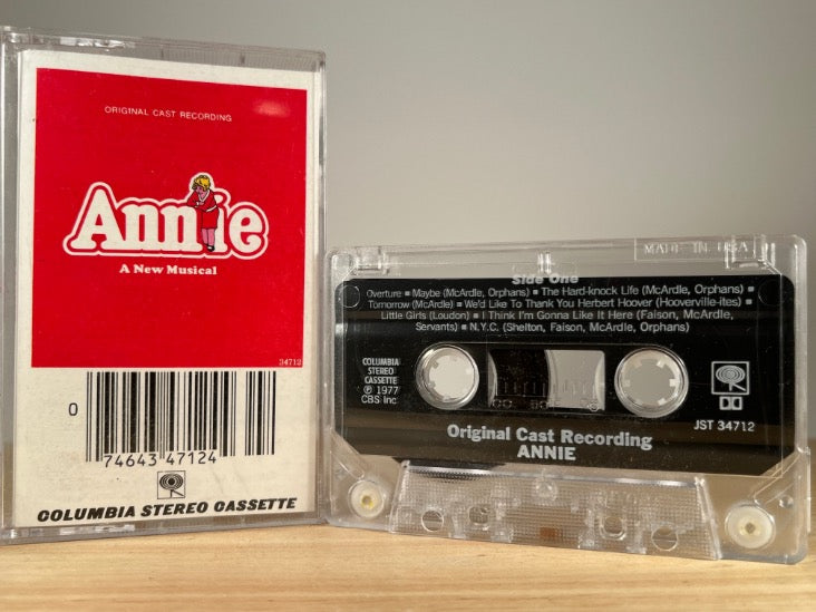 ANNIE - soundtrack - CASSETTE TAPE