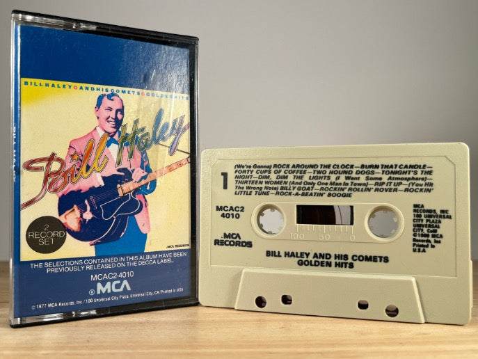 BILL HALEY AND HIS COMETS - golden hits - CASSETTE TAPE