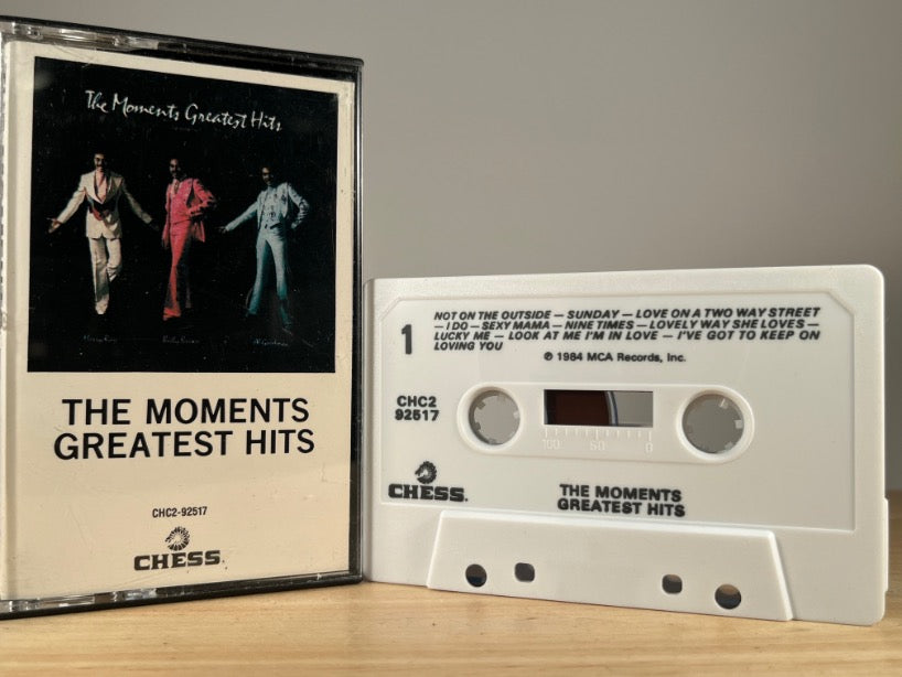 THE MOMENTS - greatest hits - CASSETTE TAPE