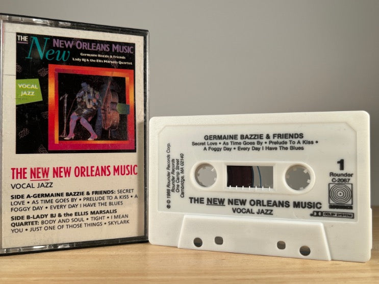 THE NEW NEW ORLEANS MUSIC : VOCAL JAZZ - CASSETTE TAPE