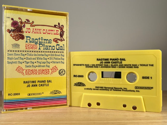 RAGTIME PIANO GAL - JO ANN CASTLE - CASSETTE TAPE