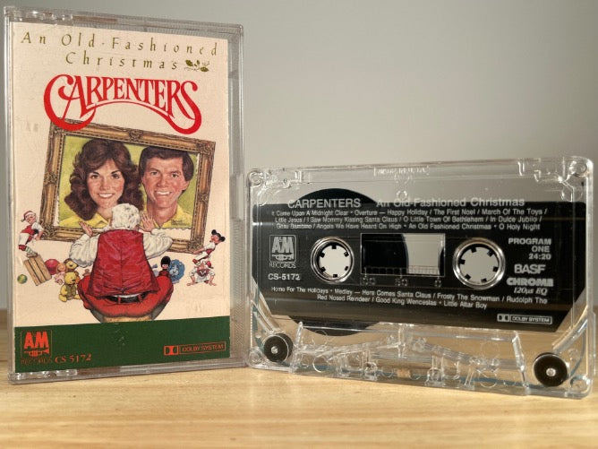 THE CARPENTERS - an old fashioned Christmas - CASSETTE TAPE