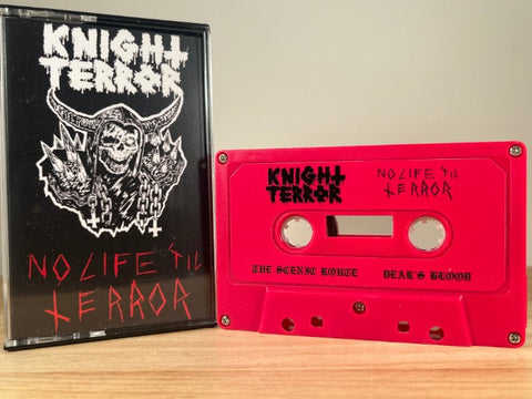 KNIGHT TERROR - no life til’ terror - CASSETTE TAPE
