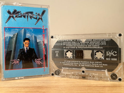 XENTRIX - for whose advantage? - CASSETTE TAPE