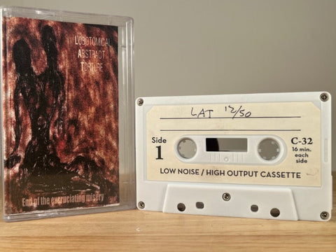 Lobotomical Abstract Torture – End Of The Excruciating Misery - CASSETTE TAPE-2