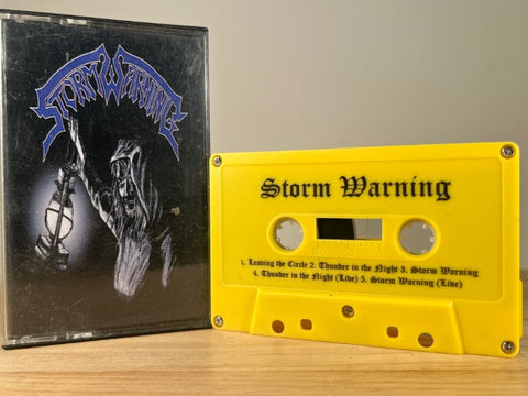 STORM WARNING - CASSETTE TAPE