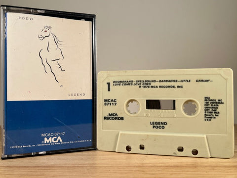 POCO - legend - CASSETTE TAPE