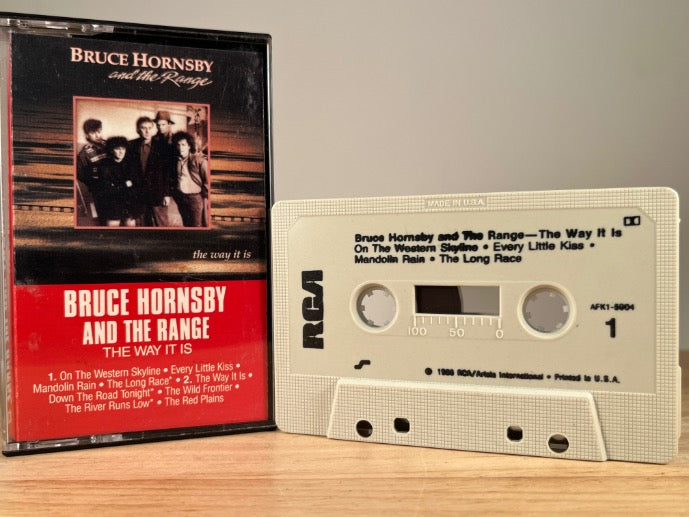 BRUCE HORNSBY AND THE RANGE - the way it is - CASSETTE TAPE