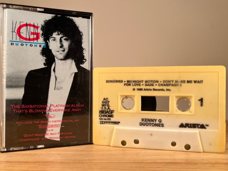 KENNY G - duotones - CASSETTE TAPE