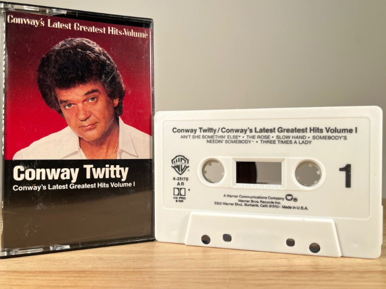 CONWAY TWITTY - Conway's latest greatest hits volume I - CASSETTE TAPE