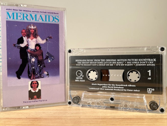 MERMAIDS - original motion picture soundtrack - CASSETTE TAPE