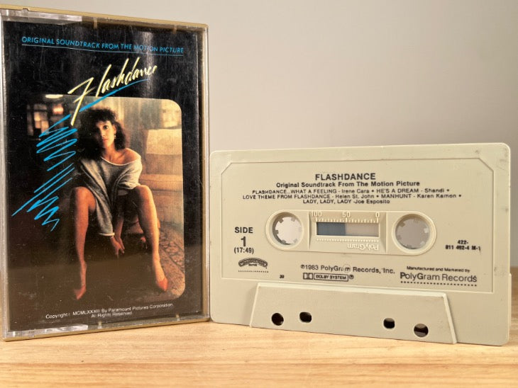 FLASHDANCE - original motion picture soundtrack - CASSETTE TAPE