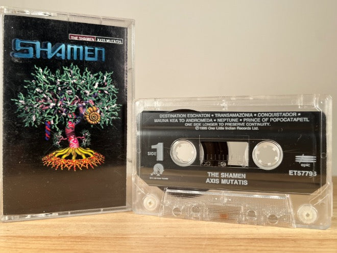 THE SHAMEN - axis mutatis - CASSETTE TAPE