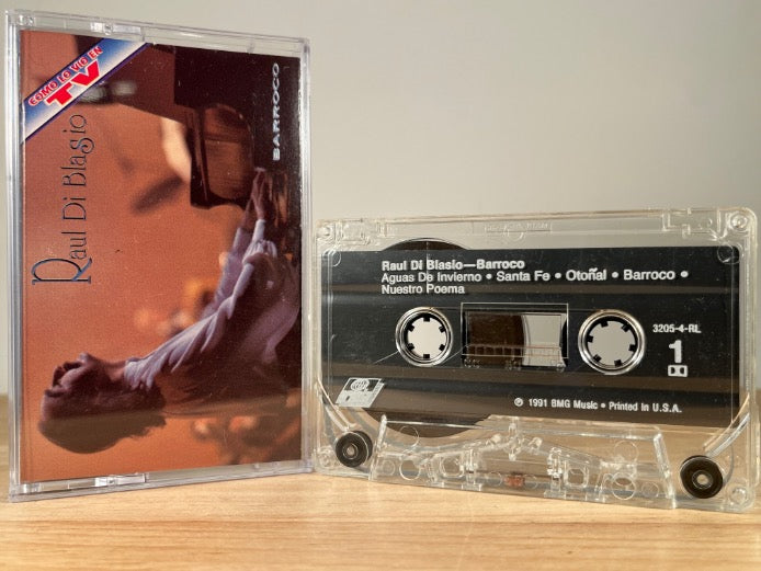 RAUL DI BLASIO - barroco - CASSETTE TAPE