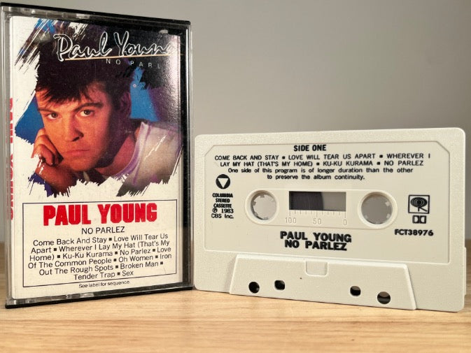 PAUL YOUNG - no parlez - CASSETTE TAPE
